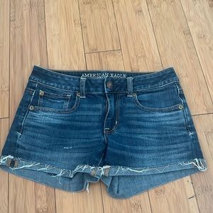 American eagle shortie shorts, size 2